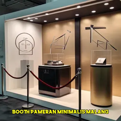 booth pameran minimalis malang